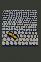 clay, guache, cotton