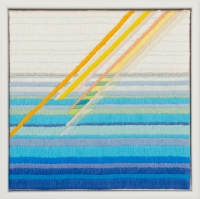 Embroidery cotton on Aida cloth
